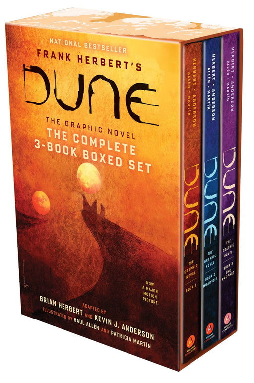 Frank Herbert's Dune: The Graphic Novel Complete 3-Book Box Set Magazine Abrams Books