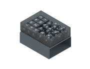 Heavy Play: RNG Dicebox - "Artificer Grey" Dice & Gaming Accessories Heavy Play