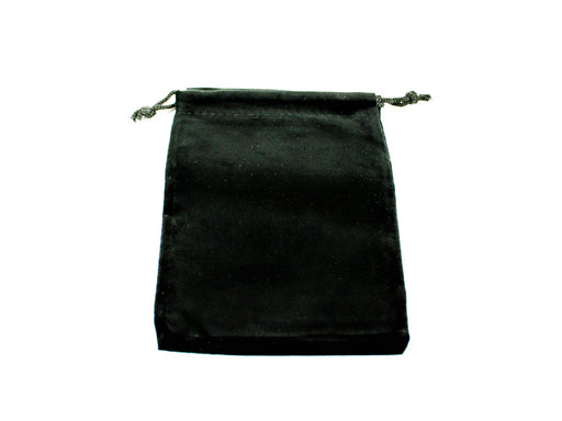 Chessex: Suedecloth Dice Bag - Small Black Dice & Gaming Accessories Chessex