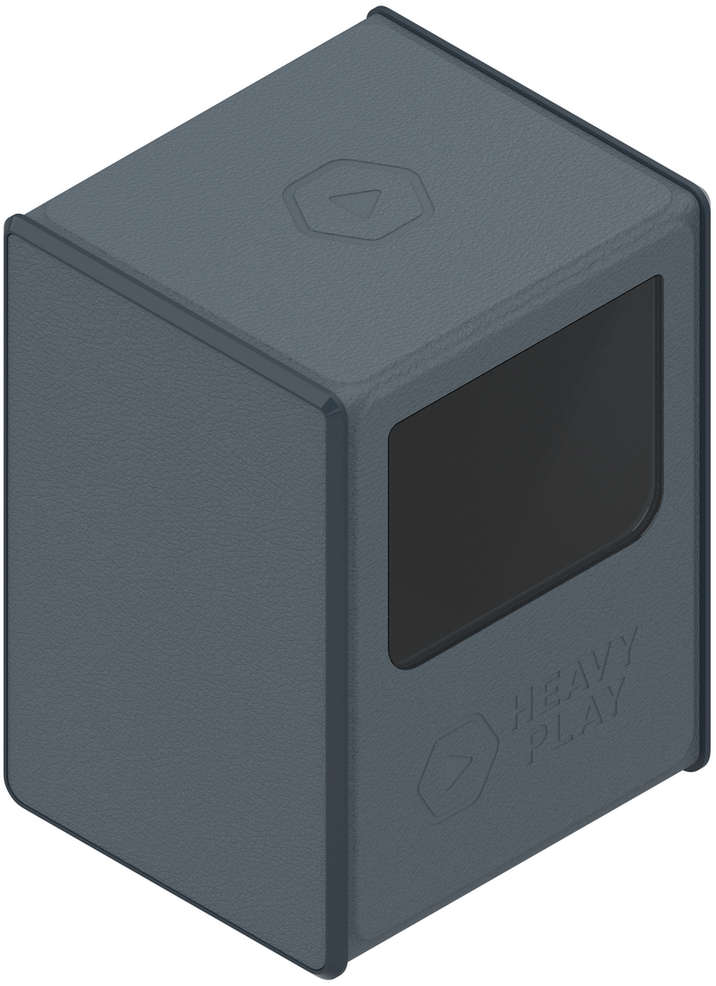 Heavy Play: RFG Deck Box MAX 80 DS - "Artificer Grey" Deck Boxes & Storage Heavy Play