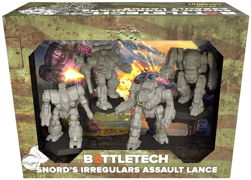 BattleTech: Mercenary ForcePack - Snord's Irregulars Assault Lance BattleTech Catalyst Game Labs   