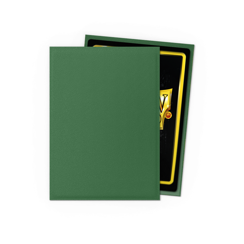 Dragon Shield: Matte Sleeves - Non-Glare Forest Green 100Ct Card Sleeves Dragon Shield