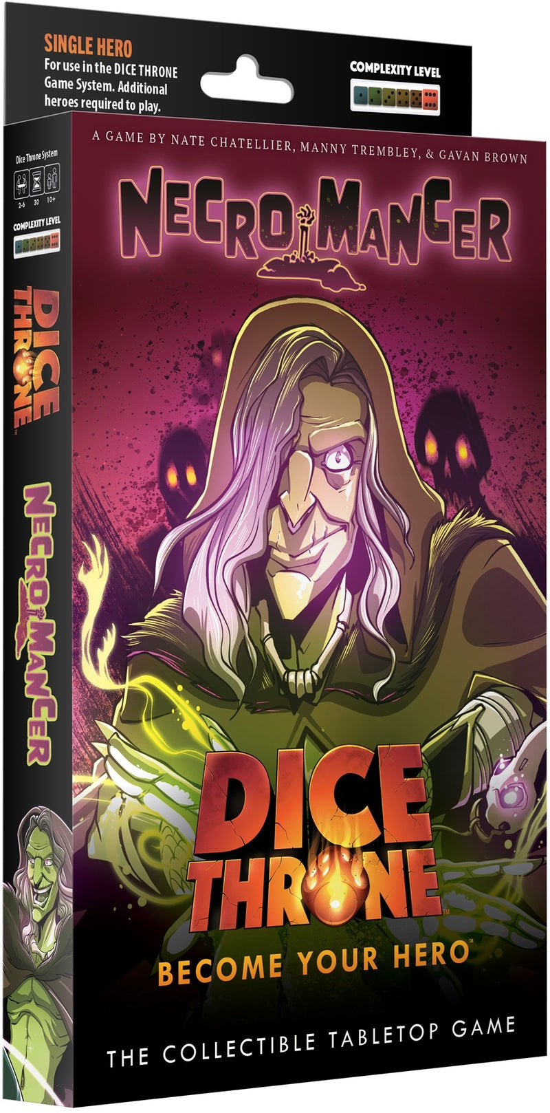 [PREORDER Q3] Dice Throne: Hero Pack - Necromancer Board Games Dice Throne