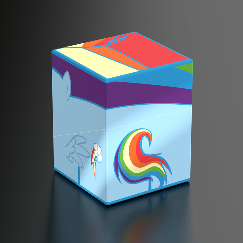 Ultimate Guard: Squaroes 100+ - "Rainbow Dash" My Little Pony: Friendship is Magic Deck Boxes & Storage Ultimate Guard