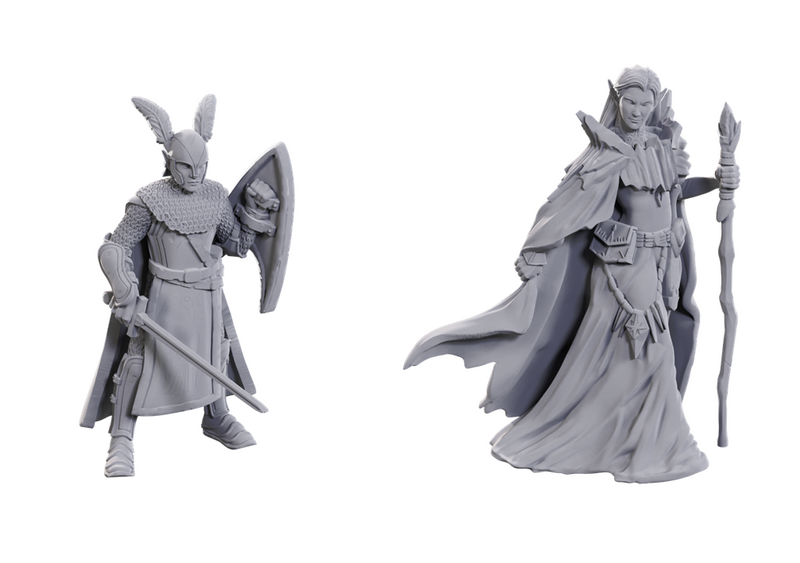 D&D Nolzur's Marvelous Miniatures: 50th Anniversary Elves Unpainted Miniatures WizKids