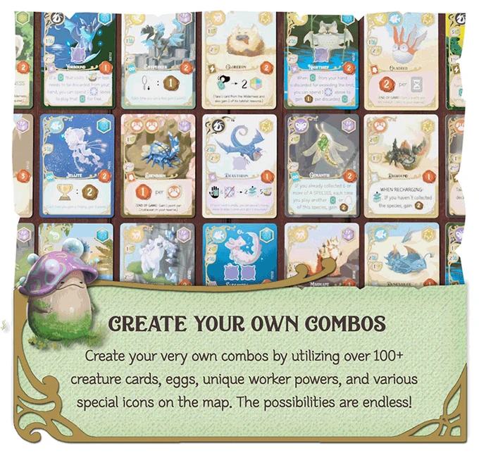Wondrous Creatures Board Games Bad Comet