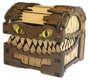 Mimic Wooden Dice Chest - Maple Dice & Gaming Accessories Universal Distribution