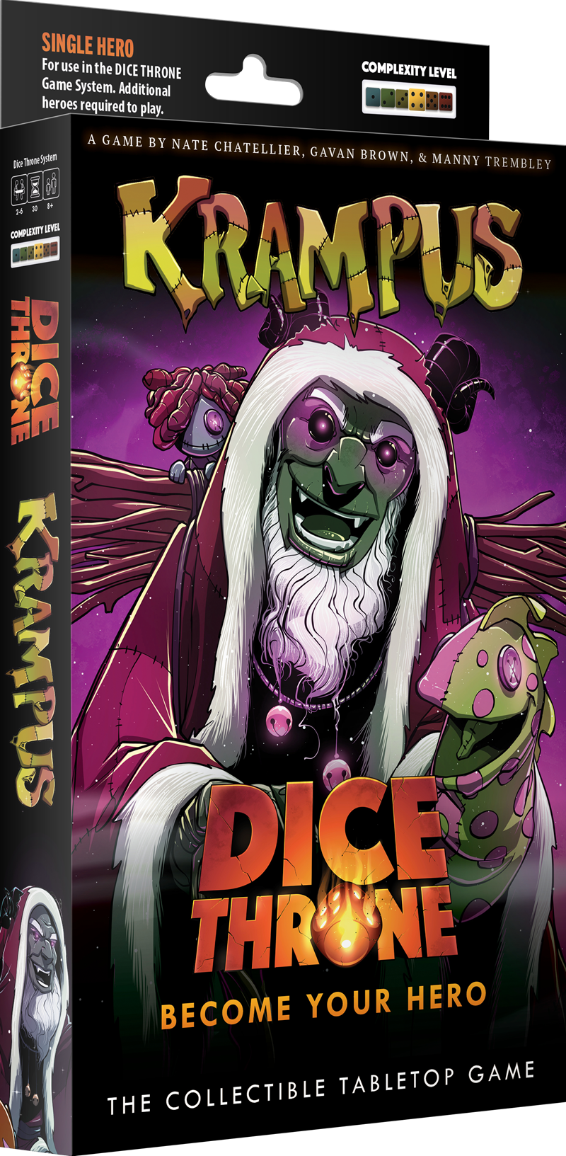 Dice Throne: Hero Pack - Krampus (Release Date: October 15) Board Games Dice Throne