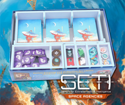 [PREORDER] Folded Space: Board Game Organizer - SETI: Space Agencies (Release Date: July 30) Board Game Organizer Folded Space