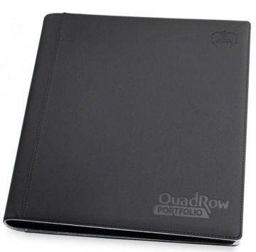 Ultimate Guard: Xenoskin 12 Pocket Portfolio - Black Binders & Pages Ultimate Guard