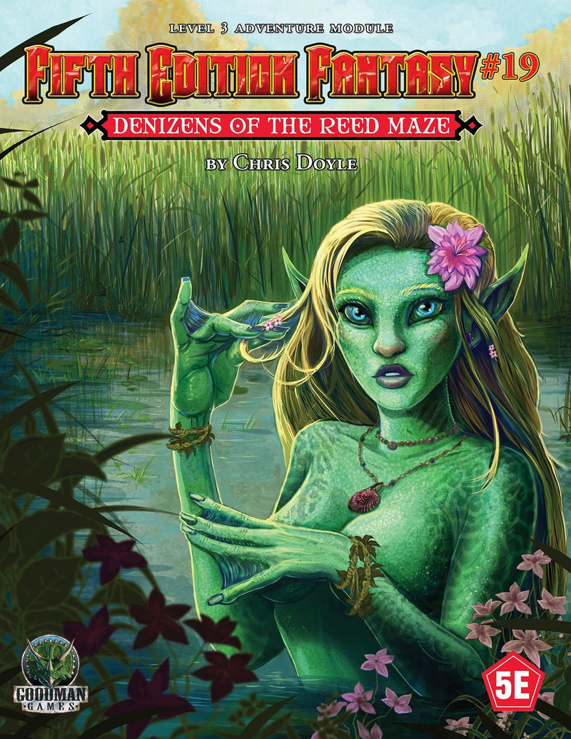 Fifth Edition Fantasy: #19 - Denizens of the Reed Maze Tabletop RPGs Goodman Games