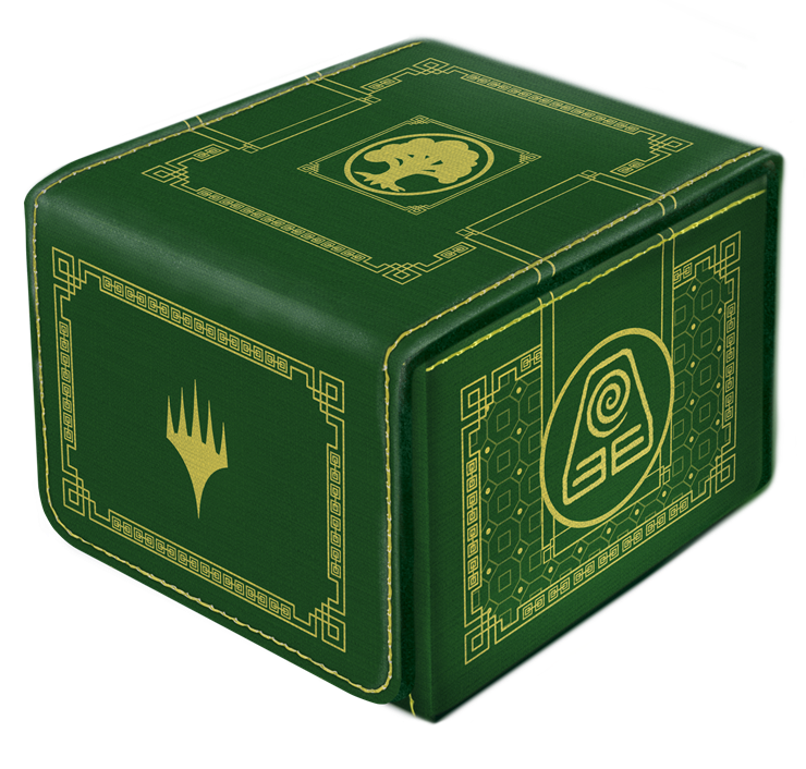 Gatherer's Tavern: DOMARU Deck Box 133+ - "Earth Kingdom" MTG Avatar: The Last Airbender Deck Boxes & Storage Gatherer's Tavern
