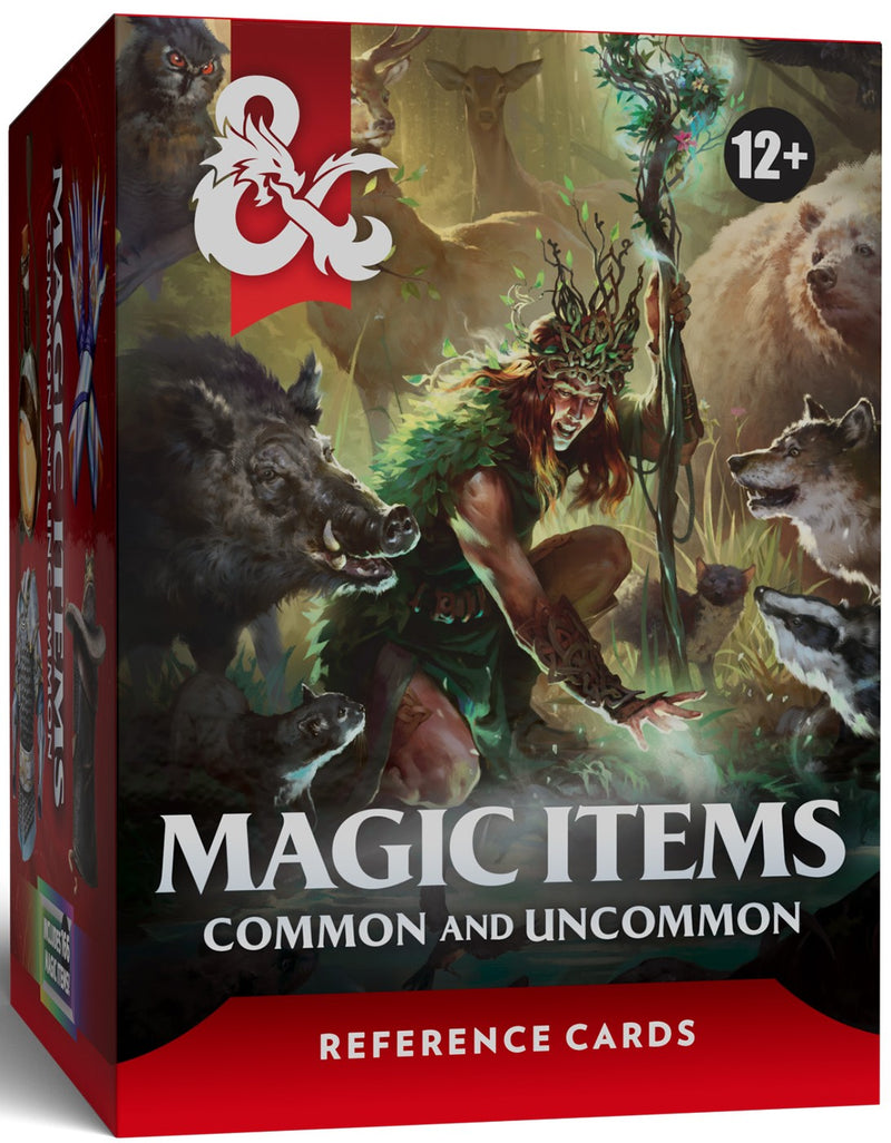 D&D: Reference Cards - Magic Items Common & Uncommon
