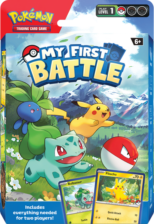 Pokémon My First Battle Deck - Pikachu & Bulbasaur Pokemon Sealed Pokémon   