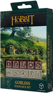 Q-Workshop: TCG 10D6 Dice Set "Goblins" The Hobbit Dice & Gaming Accessories Q Workshop