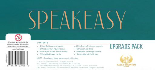 Speakeasy: Upgrade Pack Board Games Eagle-Gryphon Games
