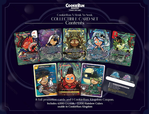 CookieRun Braverse TCG: Obsidian Collectible Card Set CookieRun TCG CookieRun TCG