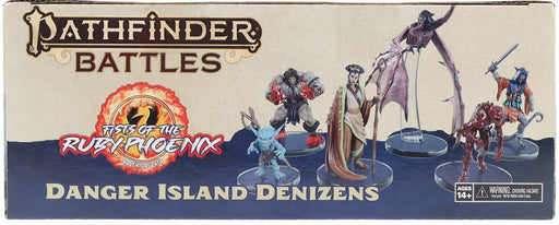 Pathfinder Battles Miniatures: Danger Island Denizens RPG Miniatures WizKids   