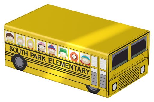 Ultimate Guard: Squaroes Collector Case 1000+ - "School Bus" Paramount South Park Deck Boxes & Storage Ultimate Guard