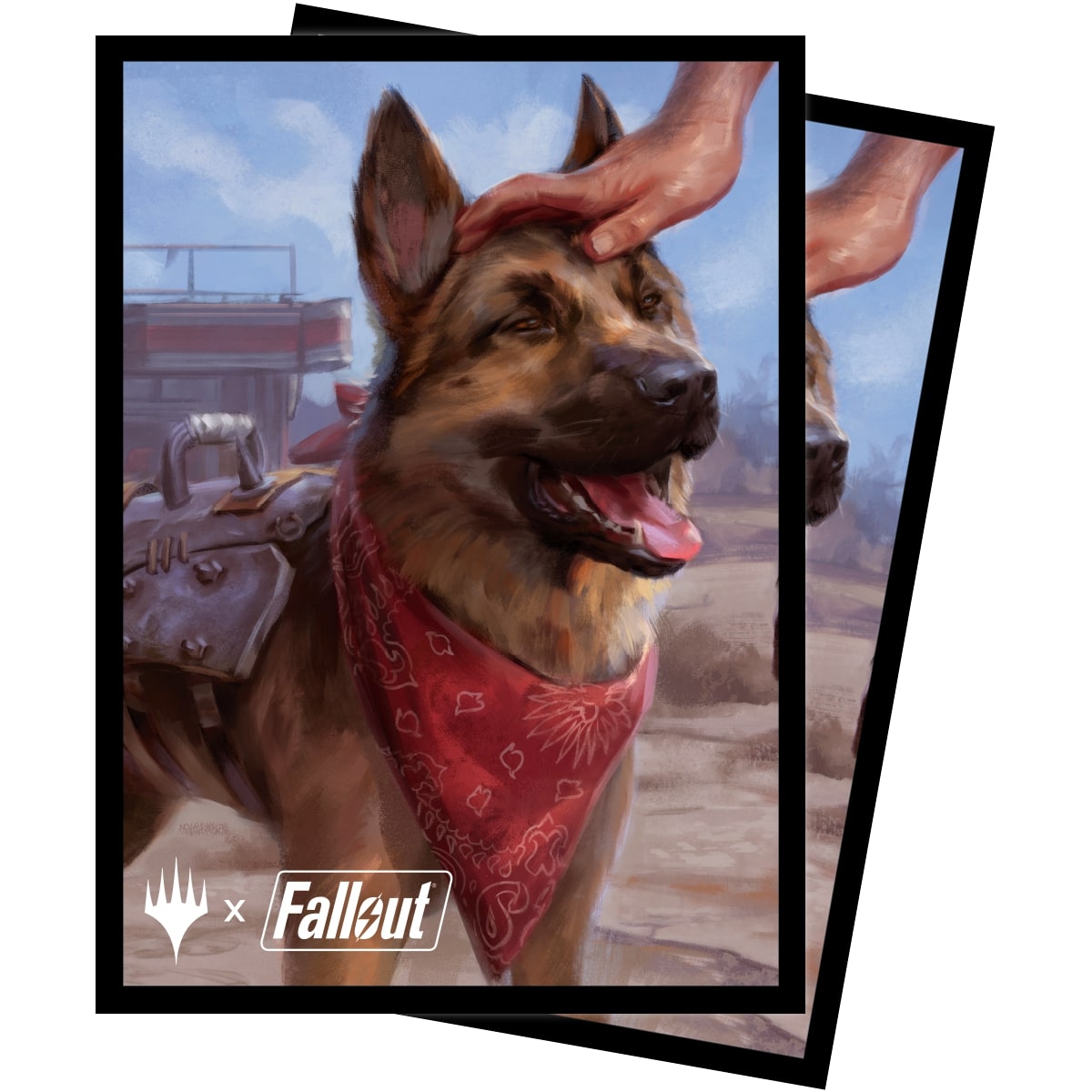 Ultra Pro: Art Sleeves - "Dogmeat, Ever Loyal" MTG Fallout 100Ct Card Sleeves Ultra Pro