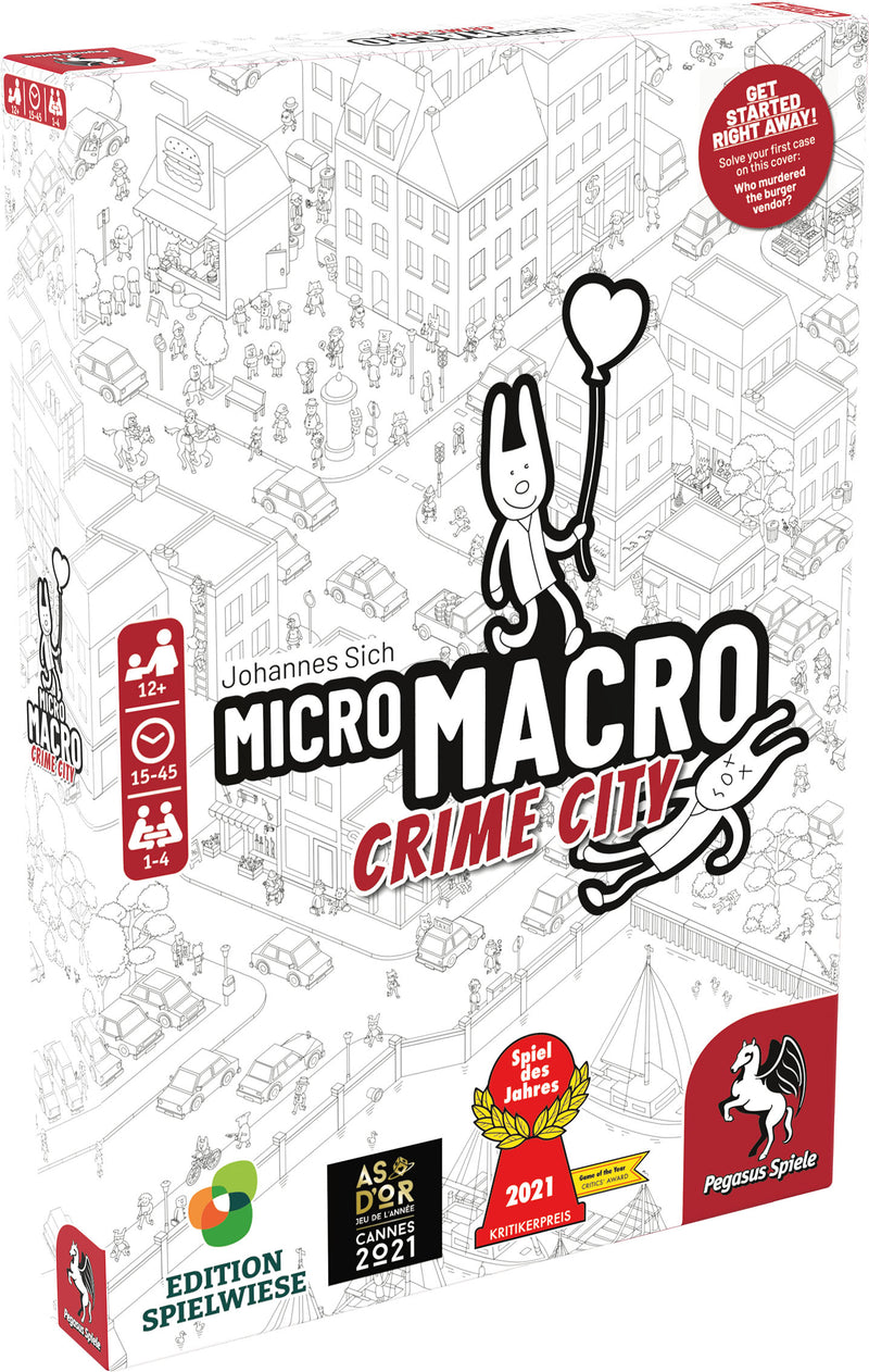 MicroMacro: Crime City Board Games Pegasus Spiele