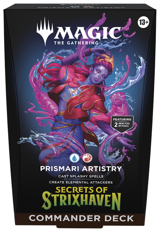 MTG Secrets of Strixhaven - Commander Deck (Prismari Artistry) (Limit 1) MTG Sealed Magic: The Gathering