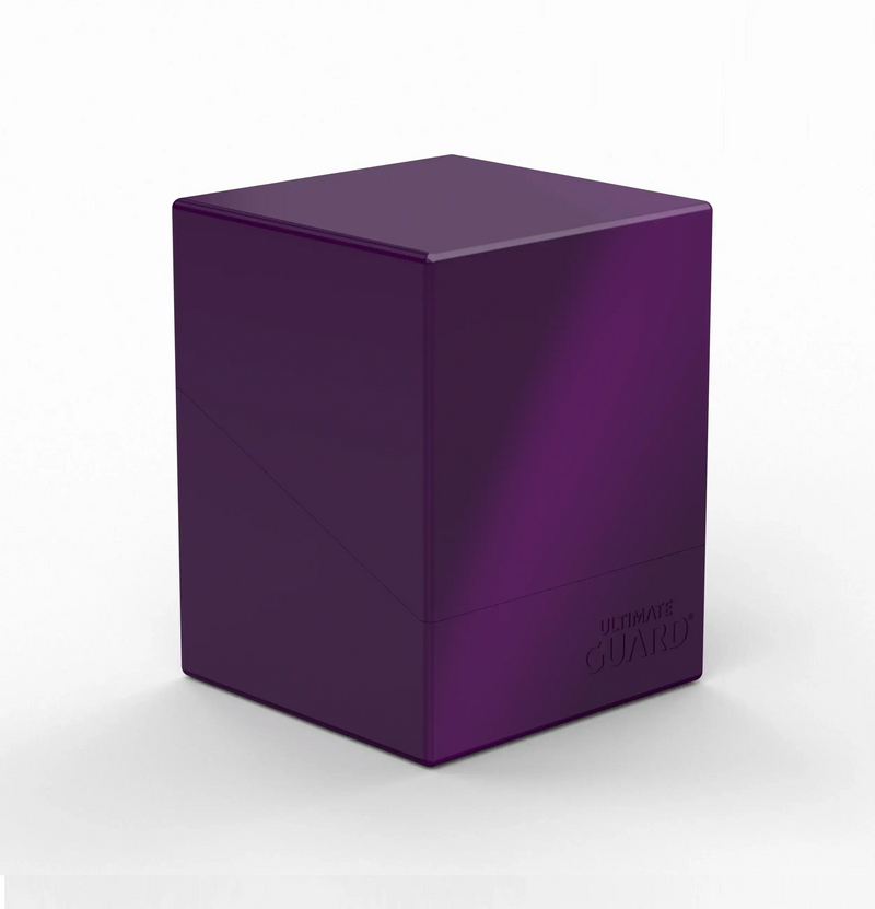 Ultimate Guard: Boulder 100+ - Solid Purple Deck Boxes & Storage Ultimate Guard