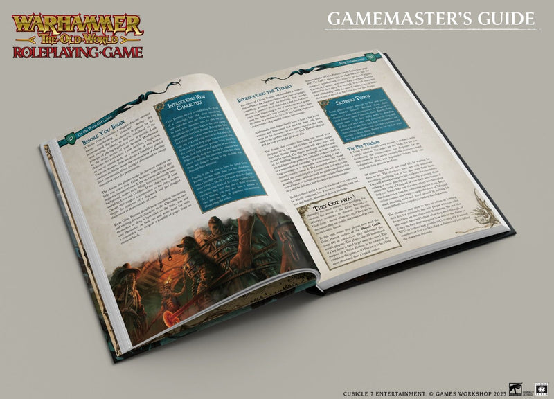 Warhammer The Old World RPG: Gamemaster's Guide Tabletop RPGs CUBICLE 7