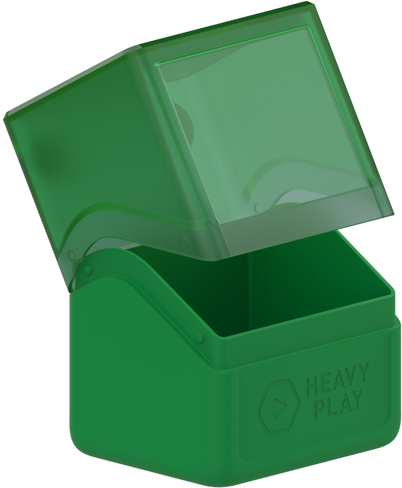 Heavy Play: RFG Deck Box 80 DS - "Druid Green" Deck Boxes & Storage Heavy Play