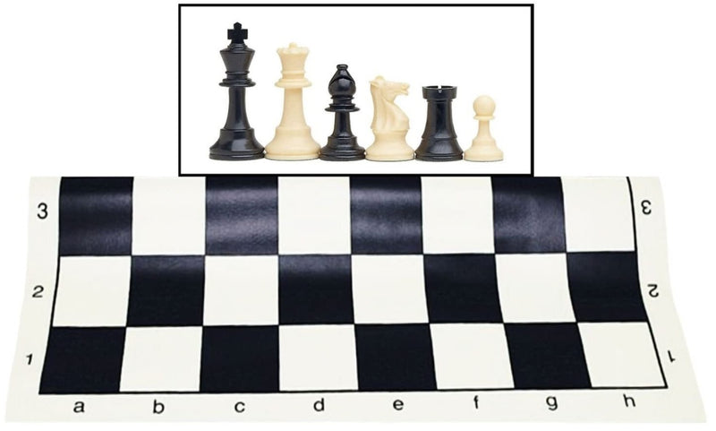 Tournament Chess Set w/Carrying Bag
