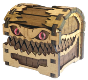 Mimic Wooden Dice Chest - Walnut Dice & Gaming Accessories Universal Distribution