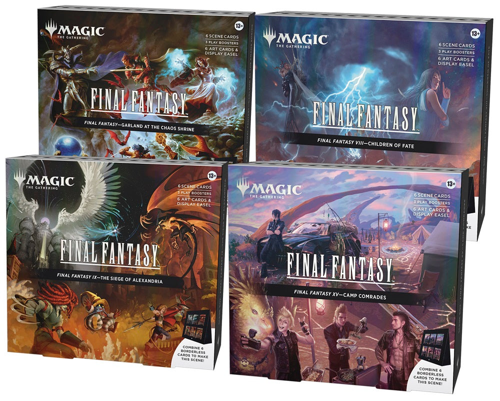 MTG Final Fantasy - Scene Box (Set of 4) (Release Date: December 5