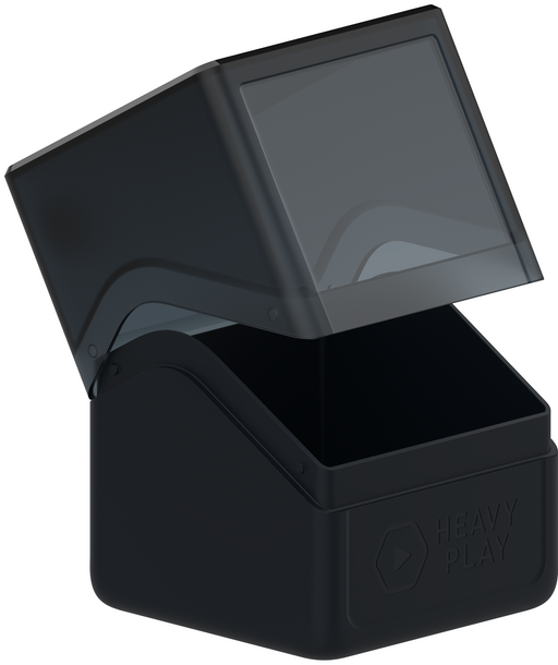 Heavy Play: RFG Deck Box 100 DS - "Warlock Black" Deck Boxes & Storage Heavy Play
