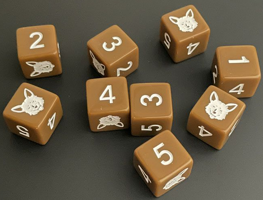 Cowboy Bebop Roleplaying Game: "Ein" 9D6 Dice Set Dice & Gaming Accessories Mana Project Studio