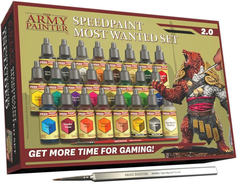 The Army Painter: Speedpaint Most Wanted Set Model Paints Army Painter