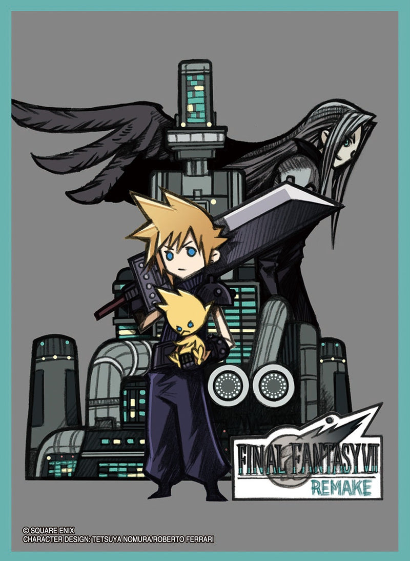 Final Fantasy TCG: Art Sleeves - "Cloud & Sephiroth" FFVII 100Ct Card Sleeves Square Enix