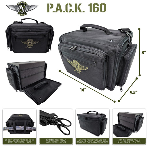 Battlefoam: P.A.C.K. 160 Bag w/Magna Rack Sliders Load Out Battlefoam Battlefoam   