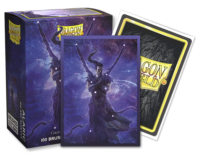 Dragon Shield: Brushed Art Sleeves - "Alaric" Constellations of Arcania 100Ct Card Sleeves Dragon Shield