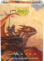 Dragon Shield: Dual Matte Art Sleeves - "The Adameer" 100Ct Card Sleeves Dragon Shield