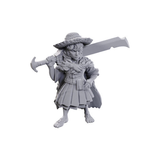 Pathfinder Battles Miniatures: W23 Female Halfling Magus Low-Level RPG Miniatures WizKids   