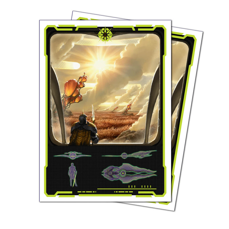 Ultra Pro: Apex Sleeves - "The Celestial Palatinate" MTG Edge of Eternities 105Ct Card Sleeves Ultra Pro