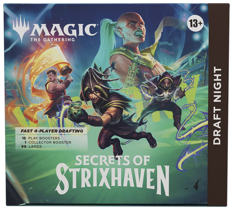 MTG Secrets of Strixhaven - Draft Night (Limit 1) MTG Sealed Magic: The Gathering