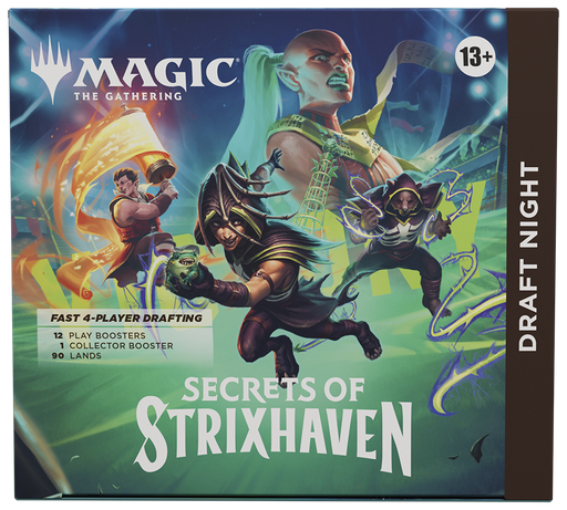 MTG Secrets of Strixhaven - Draft Night (Limit 1) MTG Sealed Magic: The Gathering