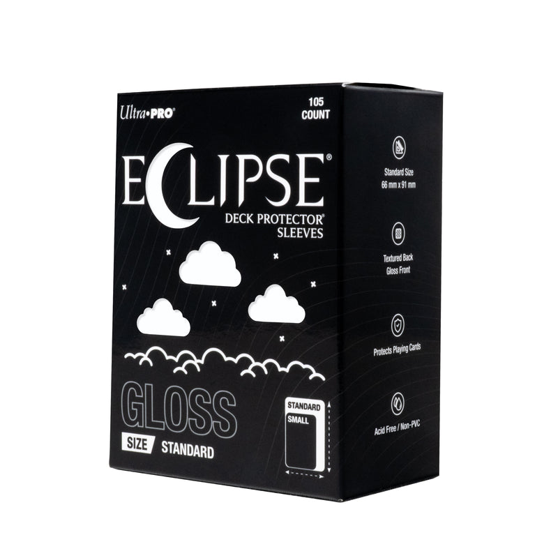 [PREORDER Q2] Ultra Pro: Eclipse Gloss Sleeves - Arctic White 105Ct Card Sleeves Ultra Pro