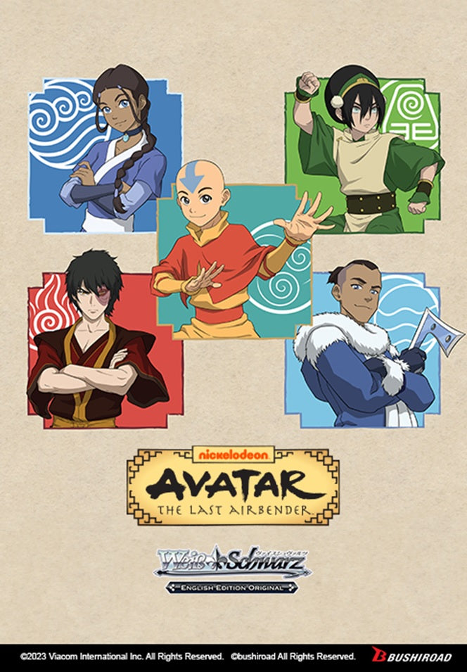 Weiss Schwarz: Avatar the Last Airbender Booster Box Collectible Trading Cards Bushiroad   