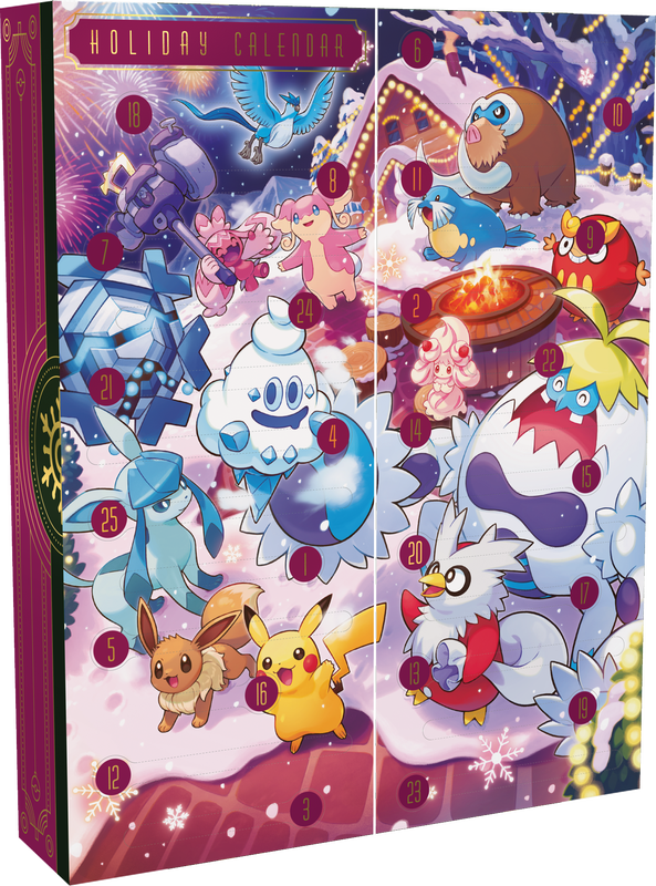 Pokémon Holiday Calendar 2025 Pokemon Sealed Pokémon