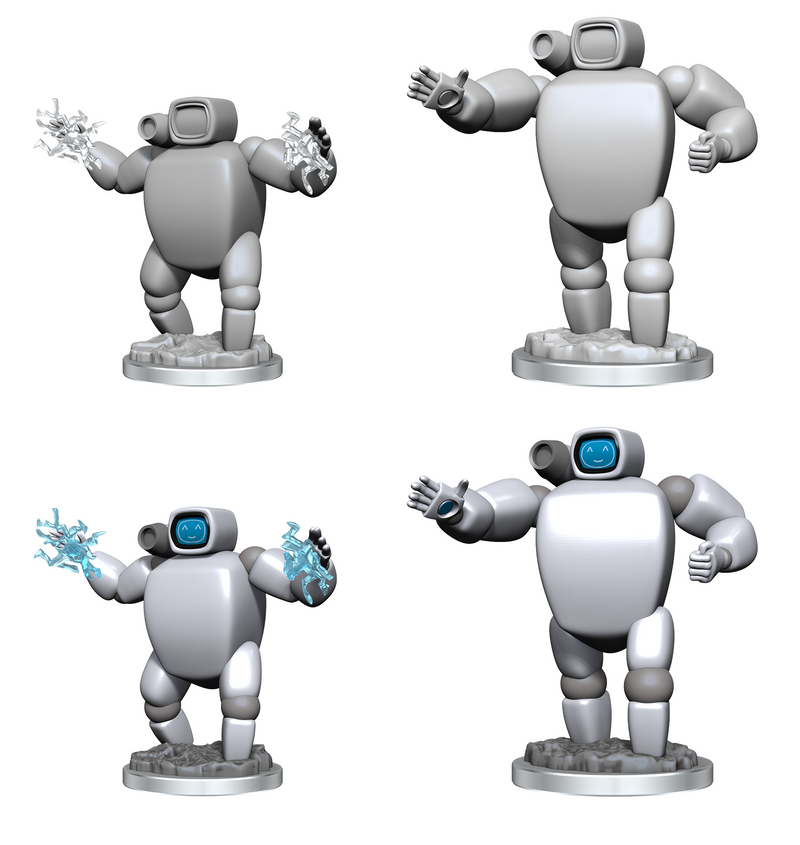 Starfinder Battles Miniatures: W21 Hugbot Incapacitators RPG Miniatures WizKids   