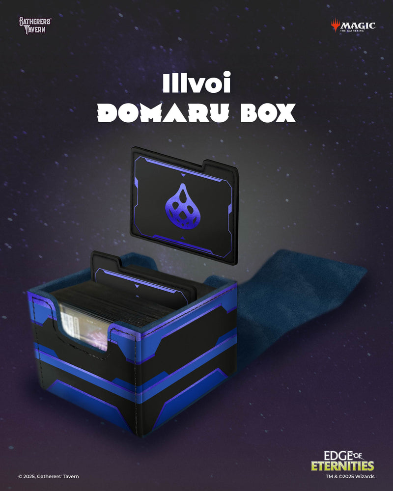 Gatherer's Tavern: DOMARU Deck Box 133+ - "Illvoi" MTG Edge of Eternities Deck Boxes & Storage Gatherer's Tavern