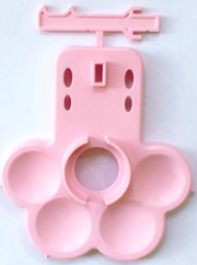 Replay Workshop: Kitty Caddy Painter's Palette - Pink Model Tools & Glue Atlas Games