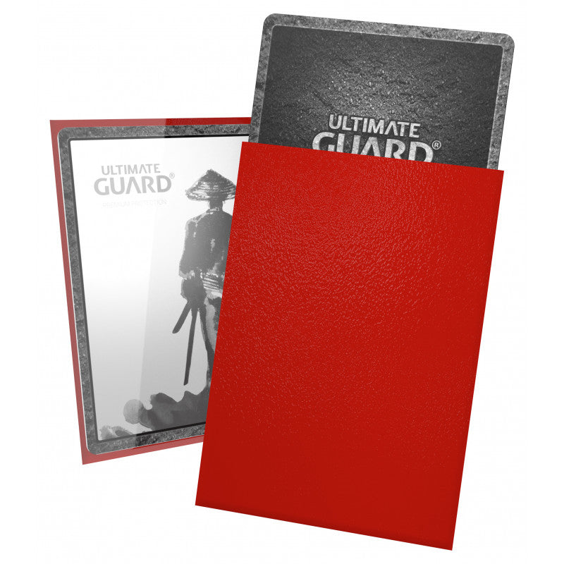 Ultimate Guard: Katana Sleeves Japanese Size (Red - 60) Card Sleeves Ultimate Guard